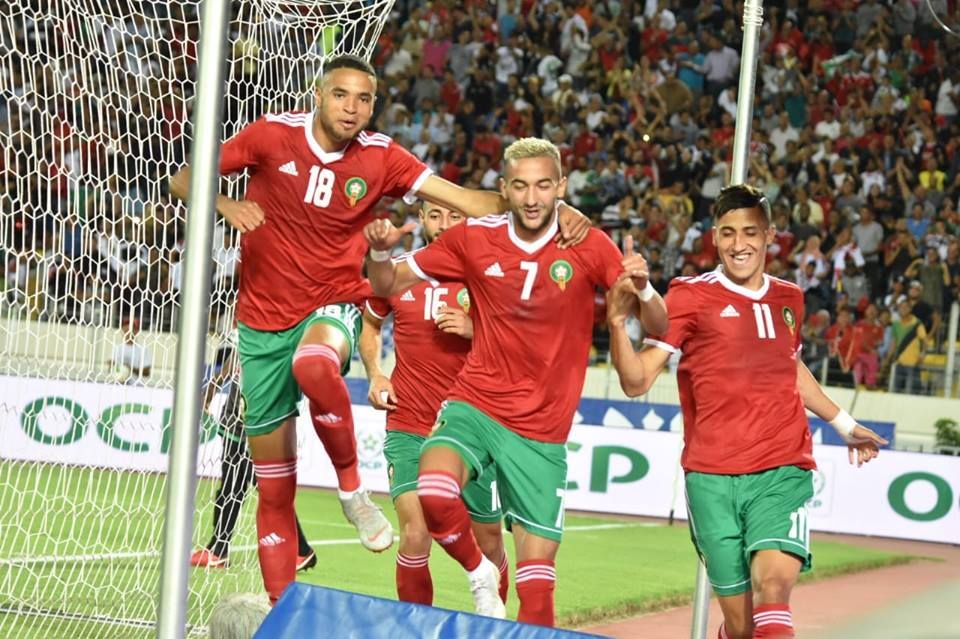 أسود الاطلس يدكون شباك المنتخب المالاوي بثلاثية نظيفة