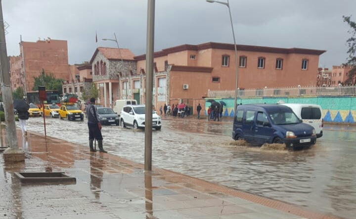 هذه مقاييس التساقطات المطرية وبني ملال تسجل أعلى نسبة بالمغرب