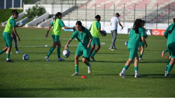 المنتخب المغربي النسوي لأقل من 17 سنة يجري اخر تداريبه قبل مقابلته المصيرية أمام المنتخب الجزائري