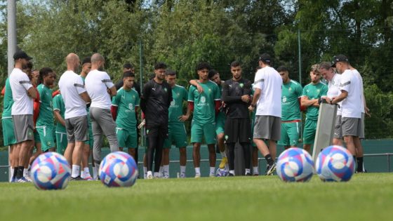 بالتوفيق… المنتخب الوطني الأولمبي يجري آخر حصة تدريبية قبل خوض المقابلات بالألعاب الأولمبية بفرنسا