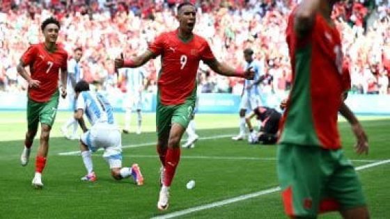 عااجل وظلم تحكيمي واضح !… المنتخب المغربي الأولمبي يتعادل مع المنتخب الارجنتيني في الألعاب الأولمبية