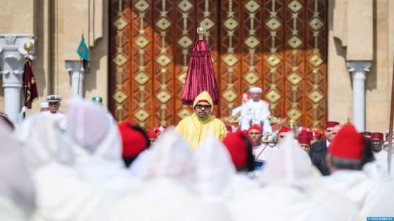 جلالة الملك محمد السادس يترأس برحاب المشور بالقصر الملكي بتطوان حفل الولاء