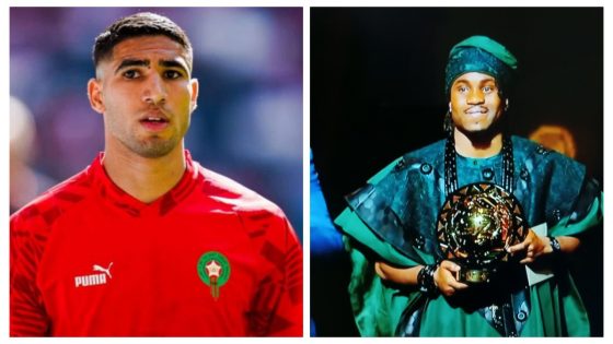 عاجل… اللاعب النيجيري أديمولا لكمان يتفوق على أشرف حكيمي ويفوز بالكرة الذهبية كأفضل لاعب إفريقي لسنة 2024