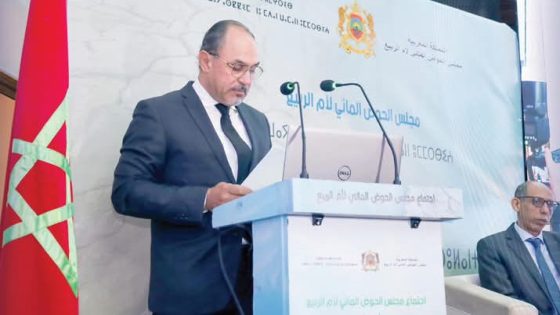 الدكتور خاليد مهدي رئيس جامعة السلطان مولاي سليمان ببني ملال يبرز دور الجامعة في تدبير الماء من خلال مشاريعها البحثية الأكاديمية